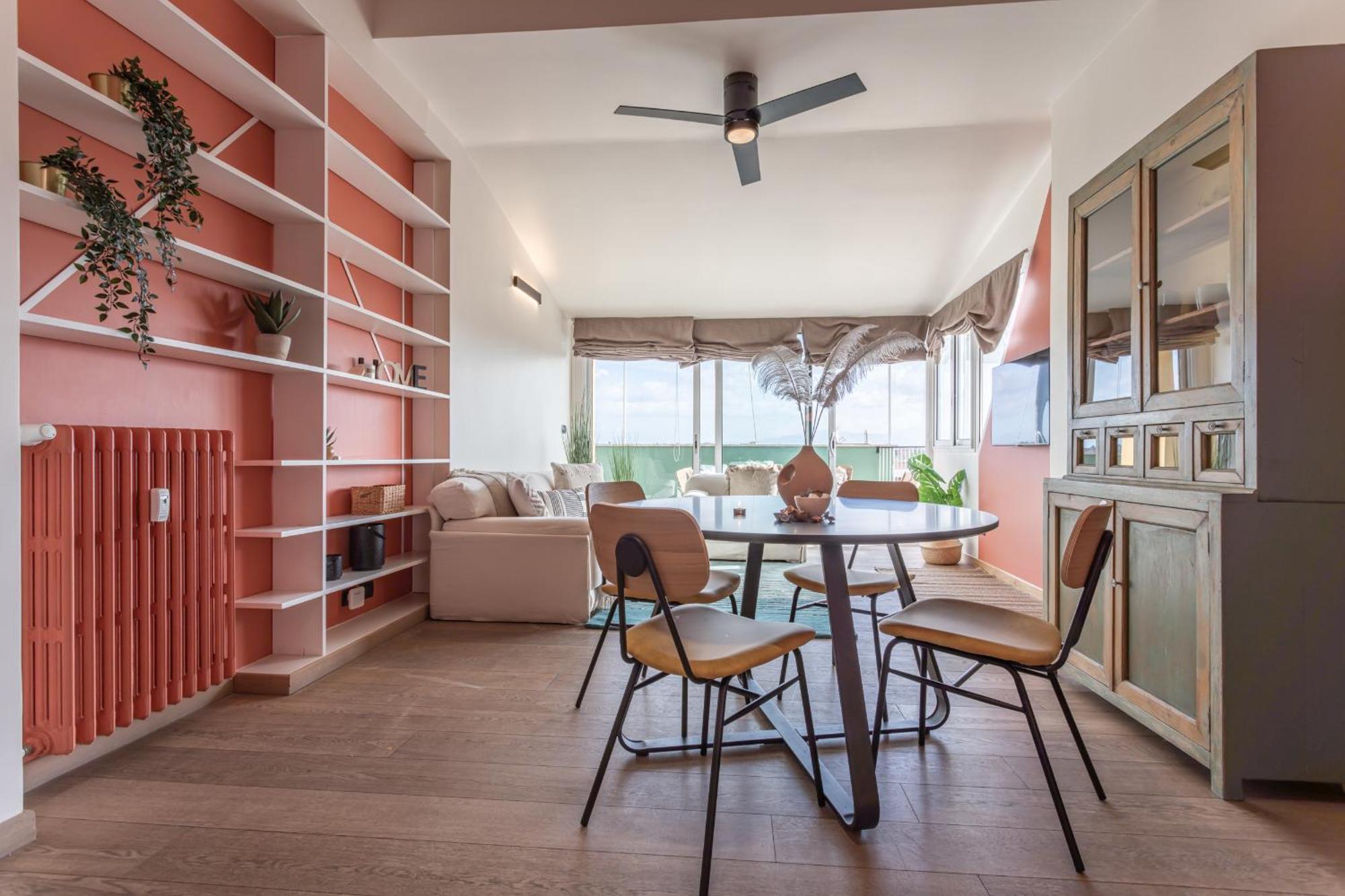 Viola Penthouse With Rome Panoramic View Apartment Bagian luar foto